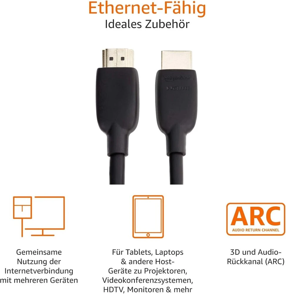 Hdmi 2.1 Kabelis 48gbps 8k@60hz 4k@120hz 1.8m