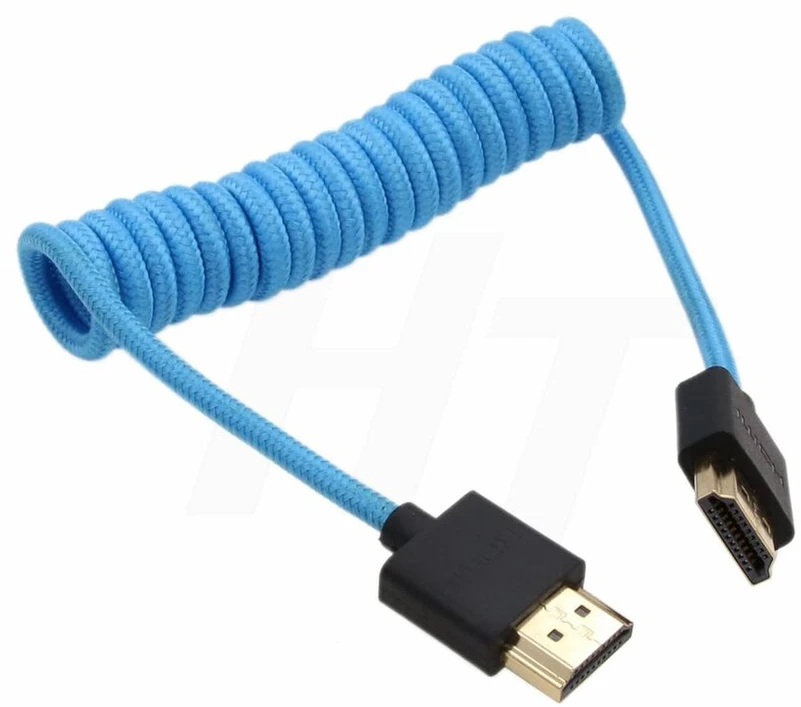 Hdmi 2.1 Kabelis 8k 4k 120hz Ultra Hd Mėlynas pintas