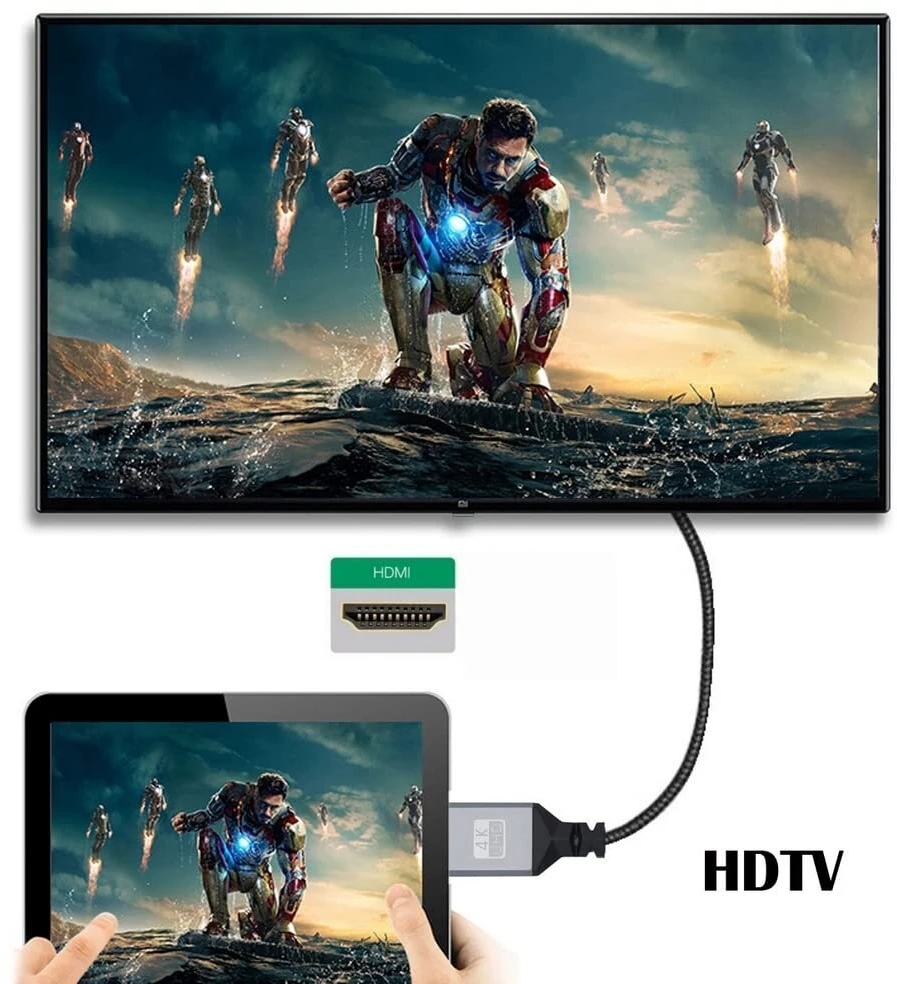 Hdmi prailgintuvas 4k 60hz 3d Hdtv 0.15m M/f metalinis