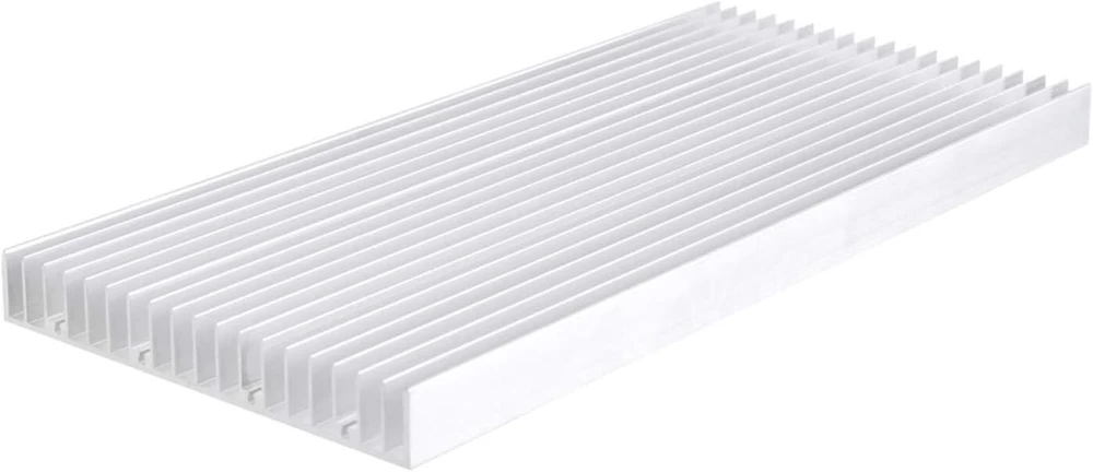 Heatsink 1vnt aliuminio heatsink 300x140x20mm heatsink didelės galios led šviestuvui