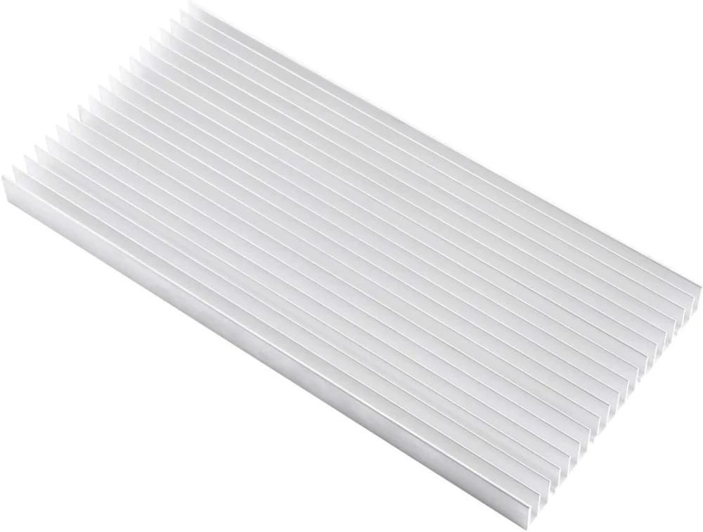 Heatsink 1vnt aliuminio heatsink 300x140x20mm heatsink didelės galios led šviestuvui