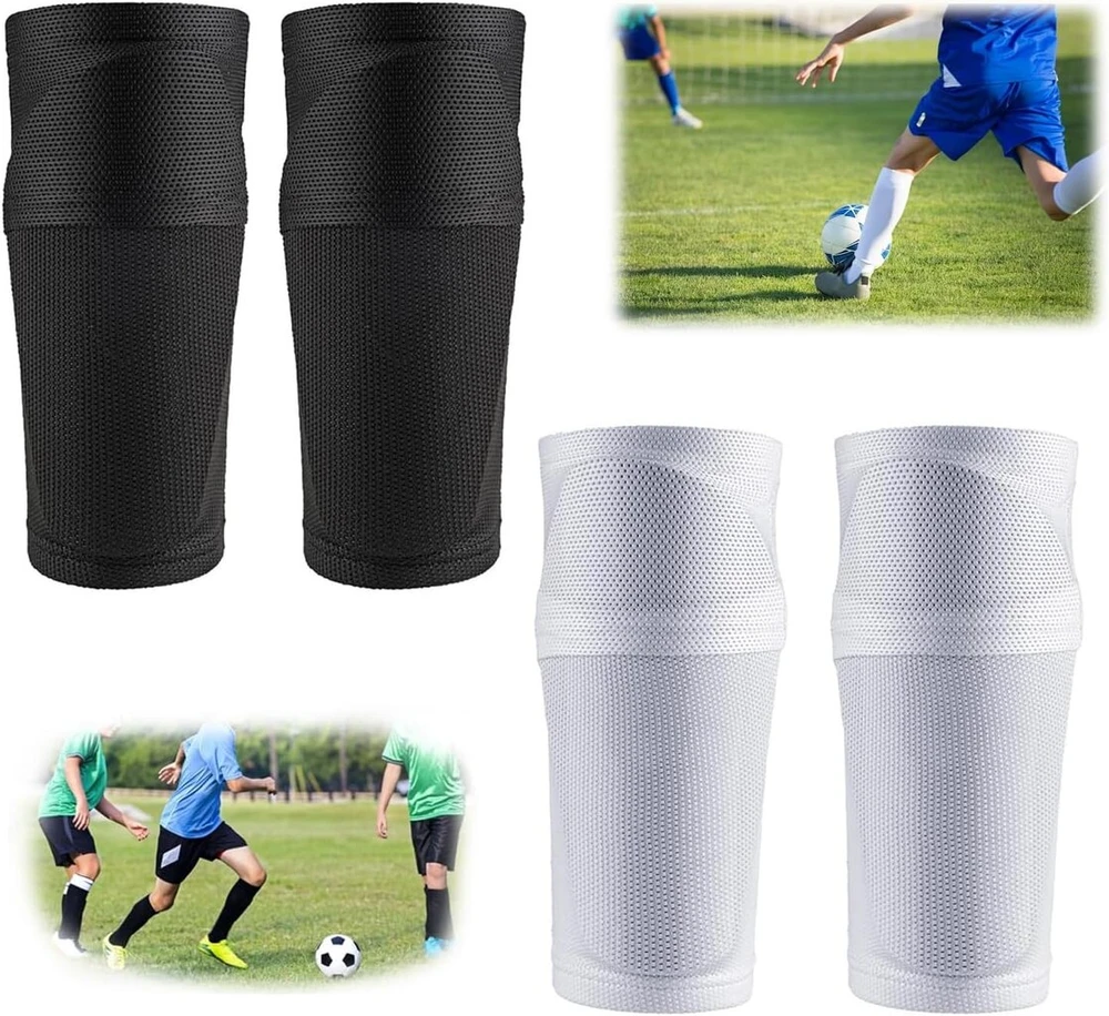 Hebterrka apsaugų kojinė vaikams ir paaugliams, 3-15 metų berniukams, optimizuota kišenė futbolo rungtynėms, blauzdų apsaugų kojinės