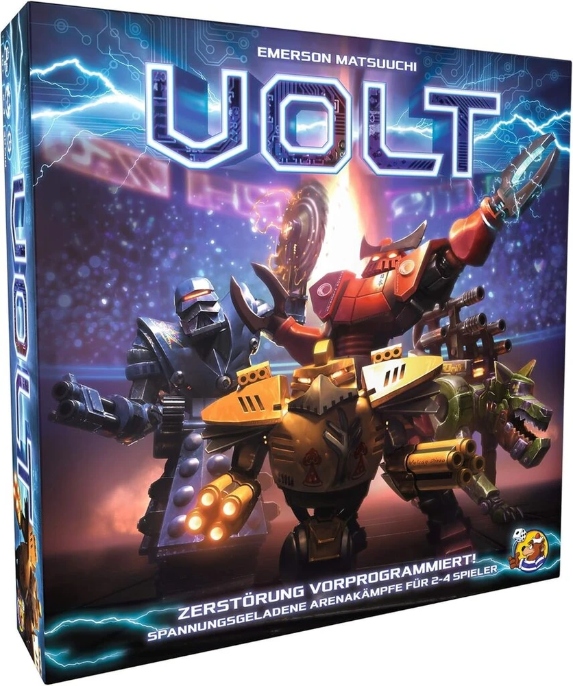 Heidelberger Spieleverlag, Heidelbär Games Hg002 - Volt (2nd Edition) - arena kovos, 2-4 žaidėjams, nuo 10 metų - vokiečių kalba