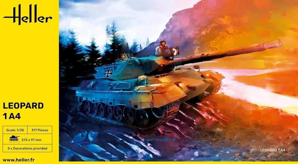 Heller 81126 Leopard 1a4 1/35