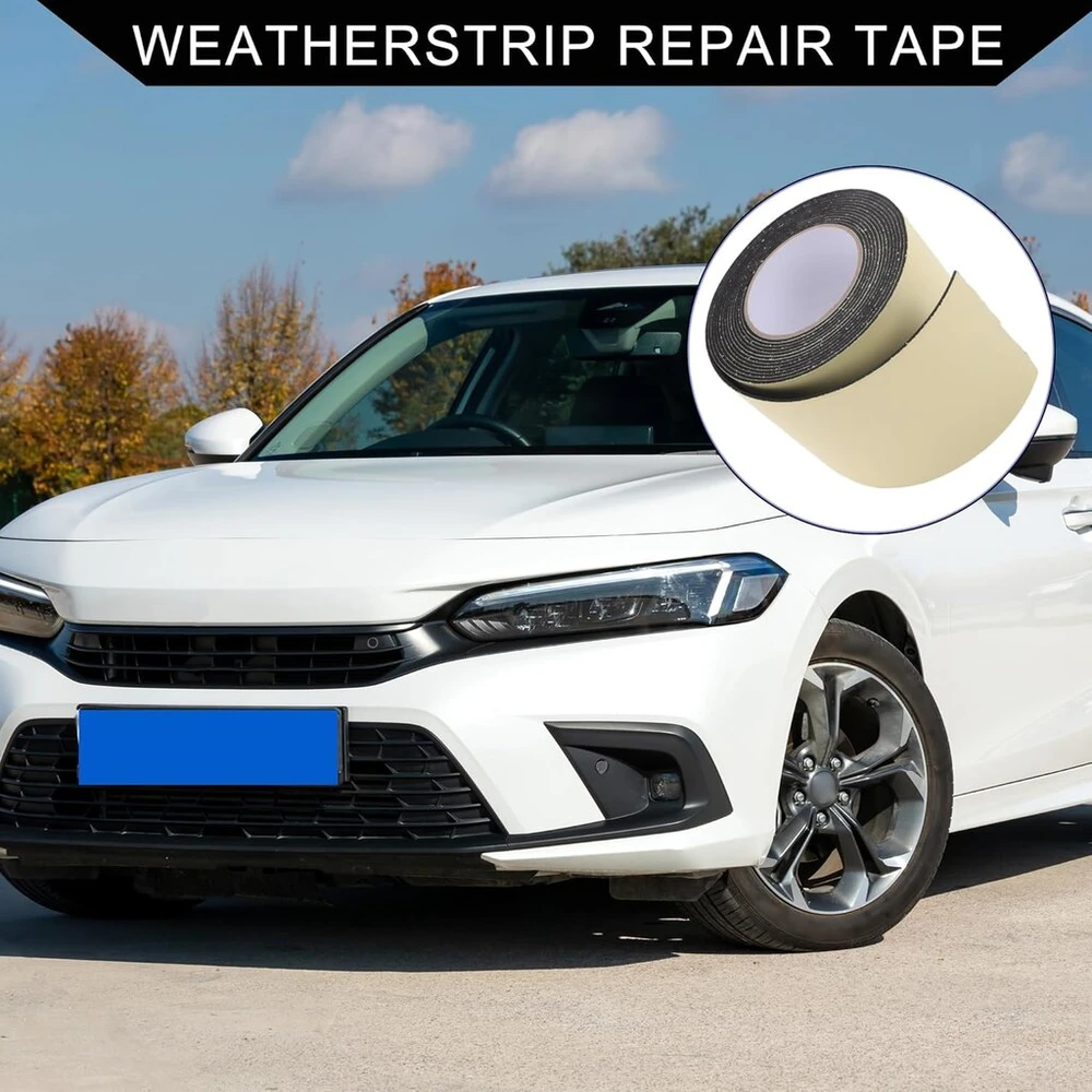 Hihaha oro sąlygų juostos, brezentų remonto juosta, išorinė nepralaidi palapinė, tentu juosta, plyšimui atspari juosta sunkvežimiui, kemperiui, automobiliui, patvari eva putų, 3,94 x 0,08 x 16,40 pėdų, 1 vnt., geltona