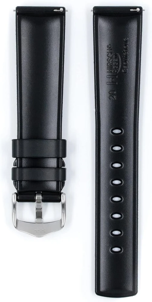 Hirsch vyriškas caoutchouc laikrodžio dirželis, modelis Accent, 20 mm