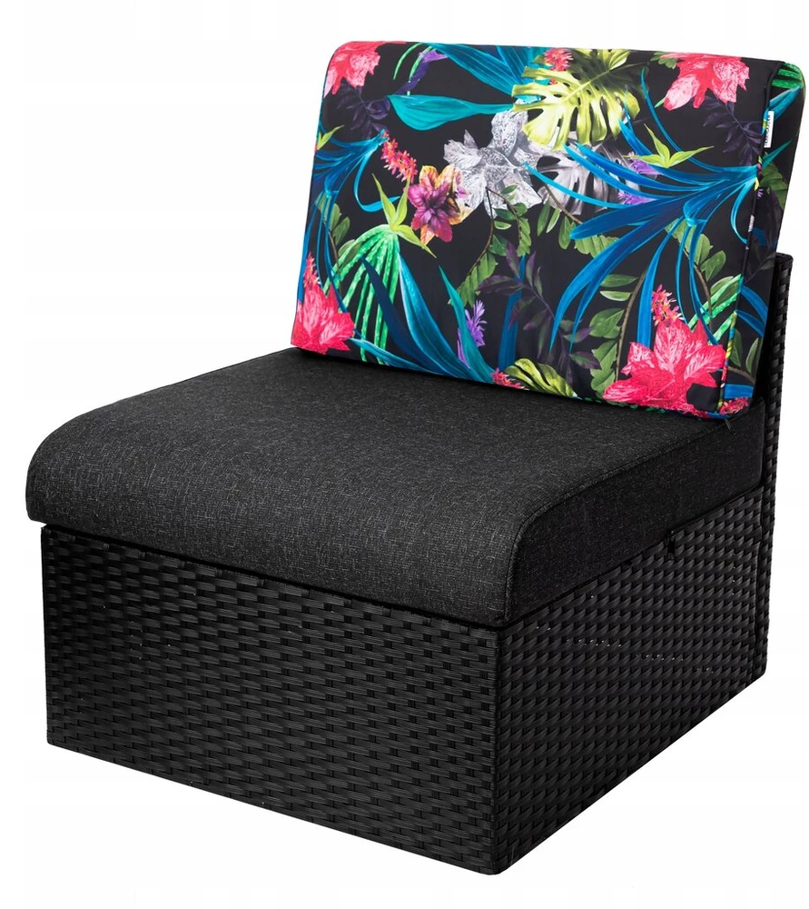 Hobbygarden Lauko pagalvėlė foteliui, suolui, pagaminta iš rotango 60x60x39