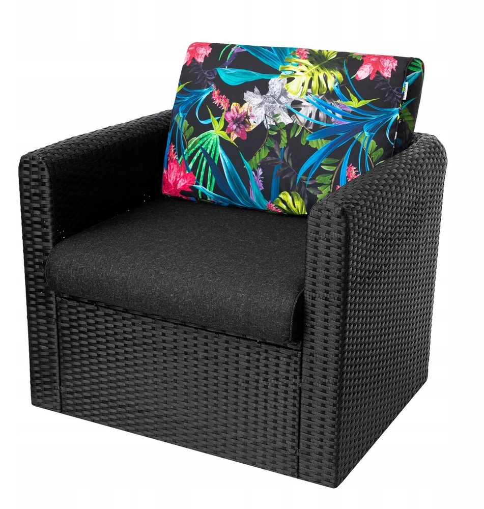 Hobbygarden Lauko pagalvėlė foteliui, suolui, pagaminta iš rotango 60x60x39