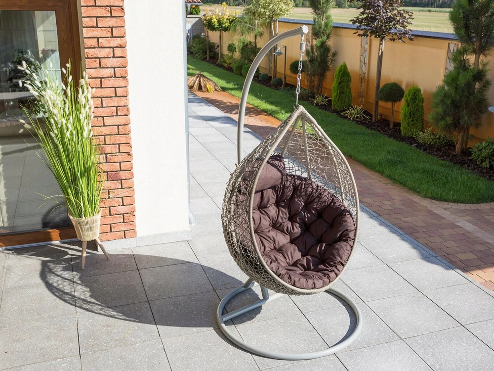 Hobbygarden Sodo pagalvėlė pakabinamai kėdei, atspari vandeniui, skirta kokonui ir sūpynėms