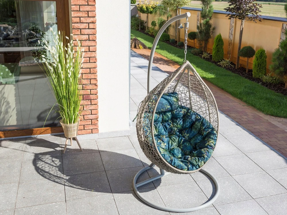 Hobbygarden Sodo pagalvėlė pakabinamai kėdei, atspari vandeniui, skirta kokonui ir sūpynėms