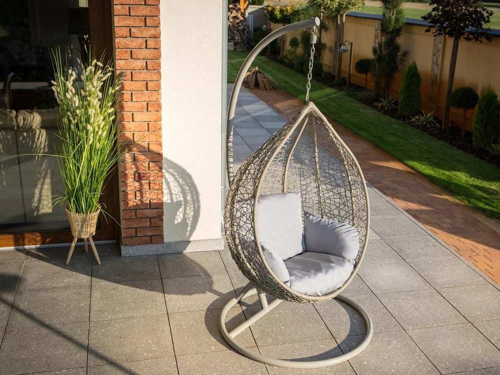 Hobbygarden Sūpynių pagalvė Cocoon, gandralizdis, pakabinamas krėslas, sodo krepšys
