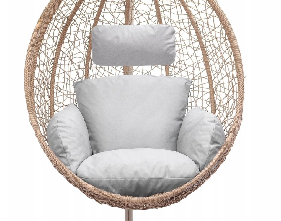 Hobbygarden Sūpynių pagalvė Cocoon, gandralizdis, pakabinamas krėslas, sodo krepšys