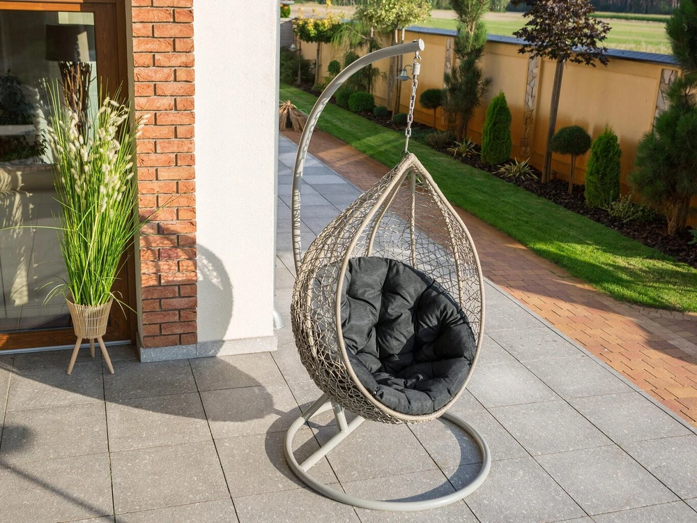 Hobbygarden Sūpynių pagalvėlė, pakabinamas krėslas, kokono sodo pagalvėlė, vandeniui atspari, stora