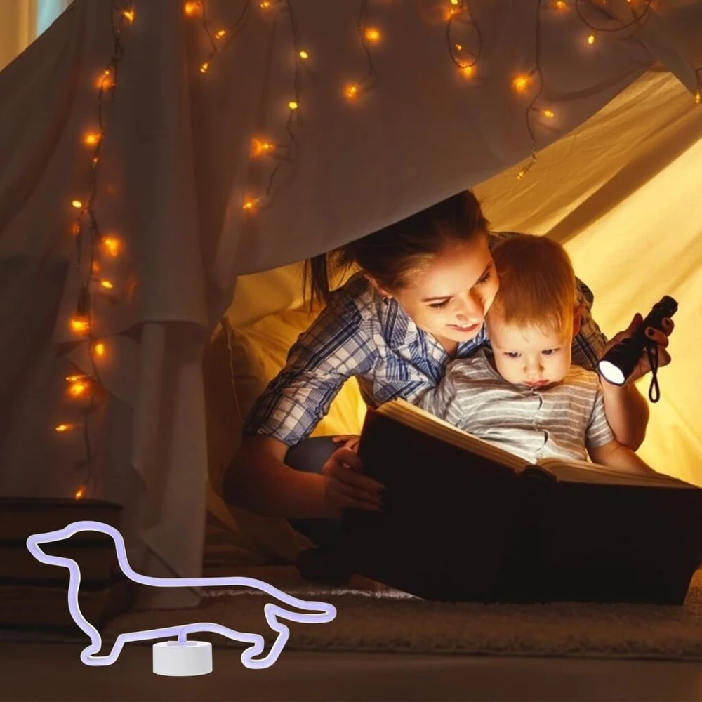 Housoutil neoninė šviesa šuo, takso neoninės iškabos, 10 W led neoninė iškaba miegamajam, naminių gyvūnų parduotuvei