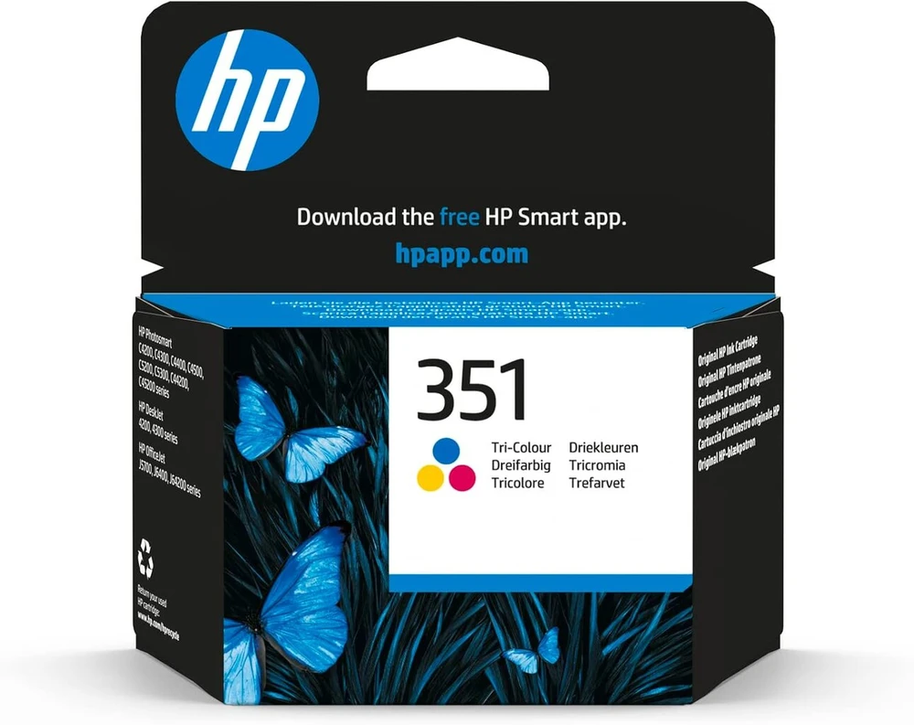Hp 351 spalvota rašalo kasetė (cb337ee)