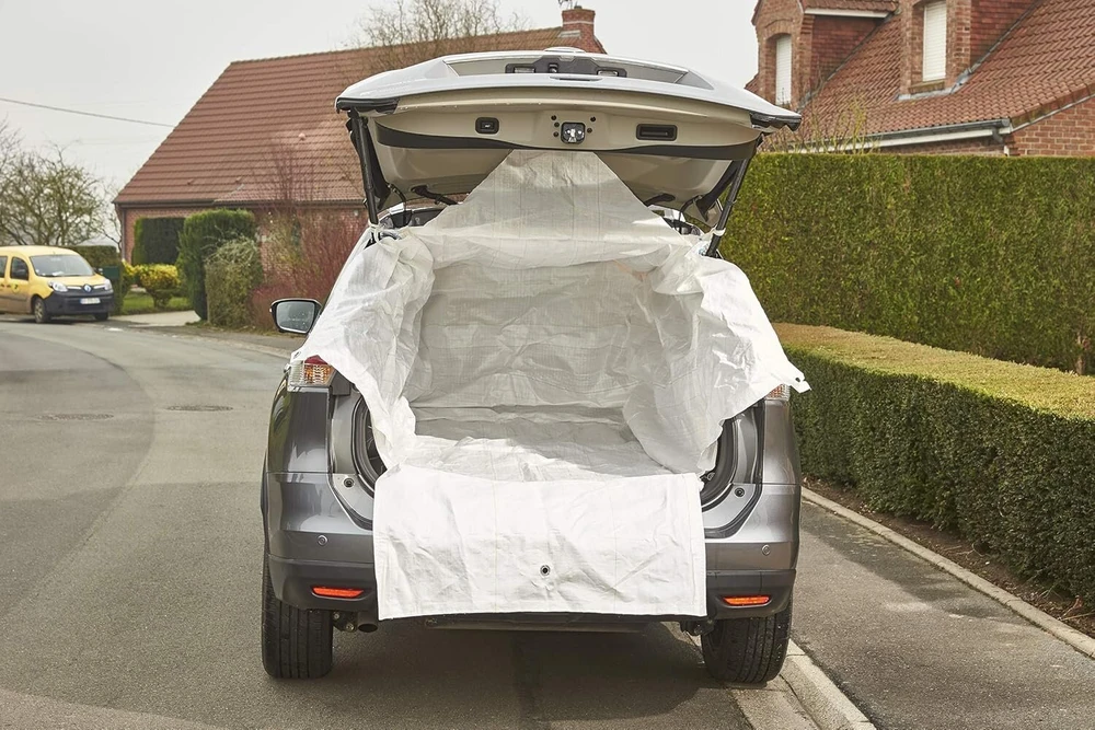 Hp-autozubehör 19233 bagažinės kilimėlio transportavimo krepšys big pack