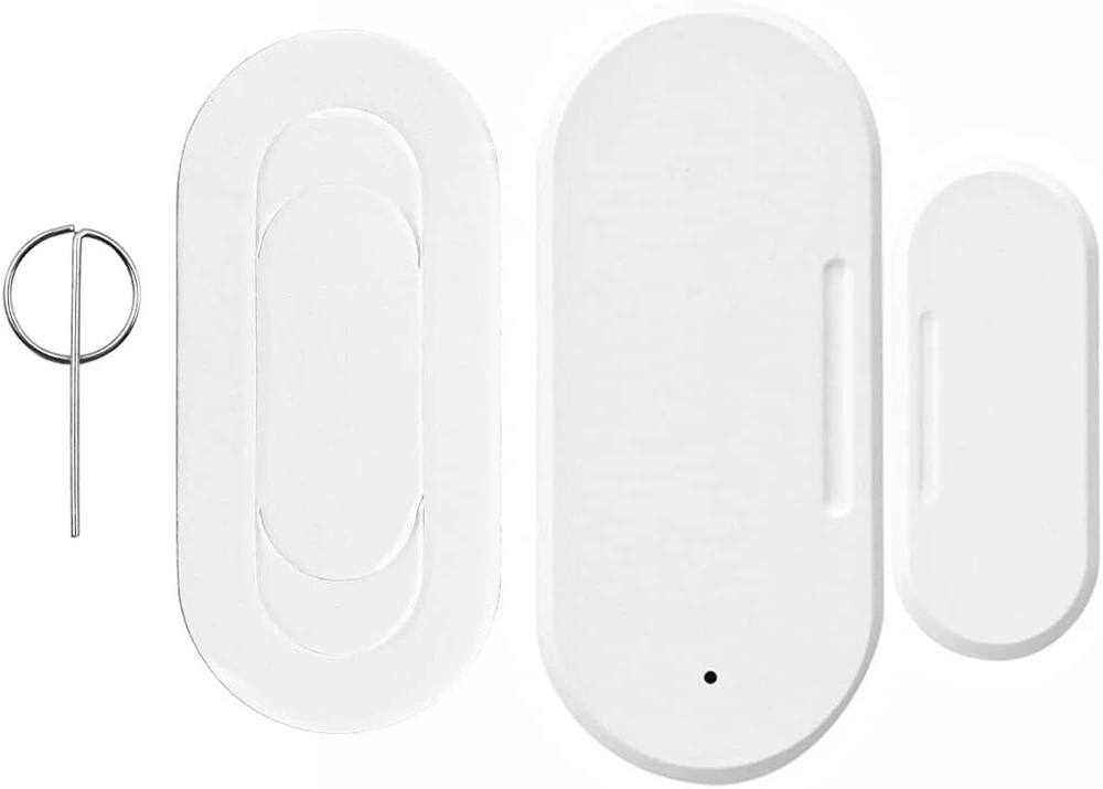 Hsthe Sea Wifi durų jutiklis, išmanusis langų kontaktinis jutiklis su nemokama pranešimų programėlės valdymu, namų apsaugos signalizacijos sistema, nereikia jokio šakotuvo, suderinami „zigbee“ šliuzai, 3.0+ Hue šliuzai, 1 vnt.