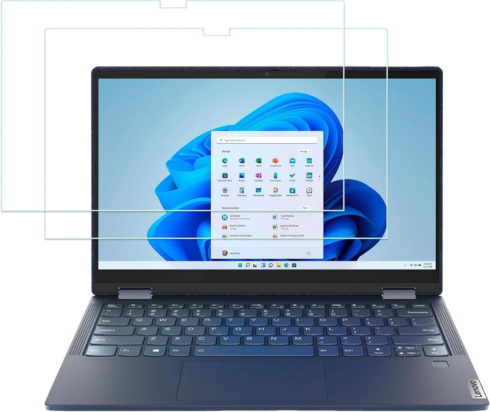 Hygmocc Lenovo Chromebook Duet 5 13.3" ekrano apsauga, grūdinto stiklo ekrano apsauga, atspari įbrėžimams, be burbuliukų, didelės raiškos [2 vnt.]