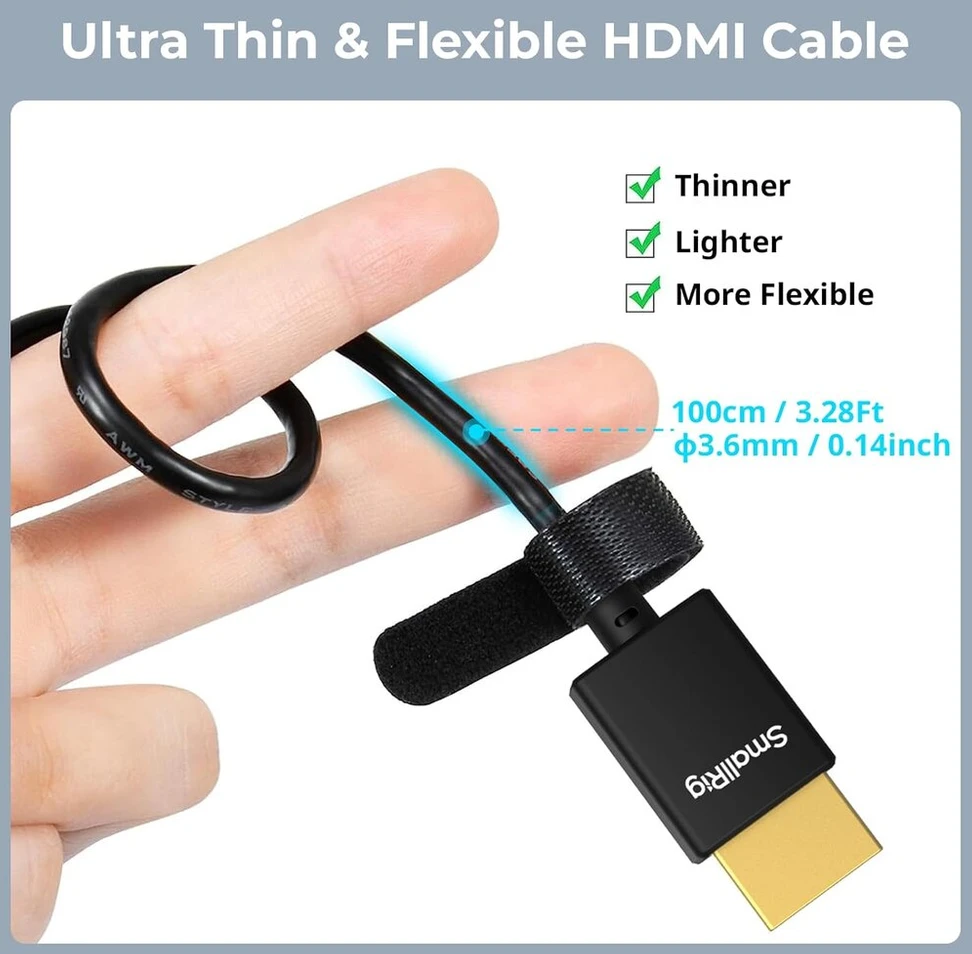 Hyper Hdmi 2.0 D-a Kabelis 100cm Plonas 4k 60hz Hdr