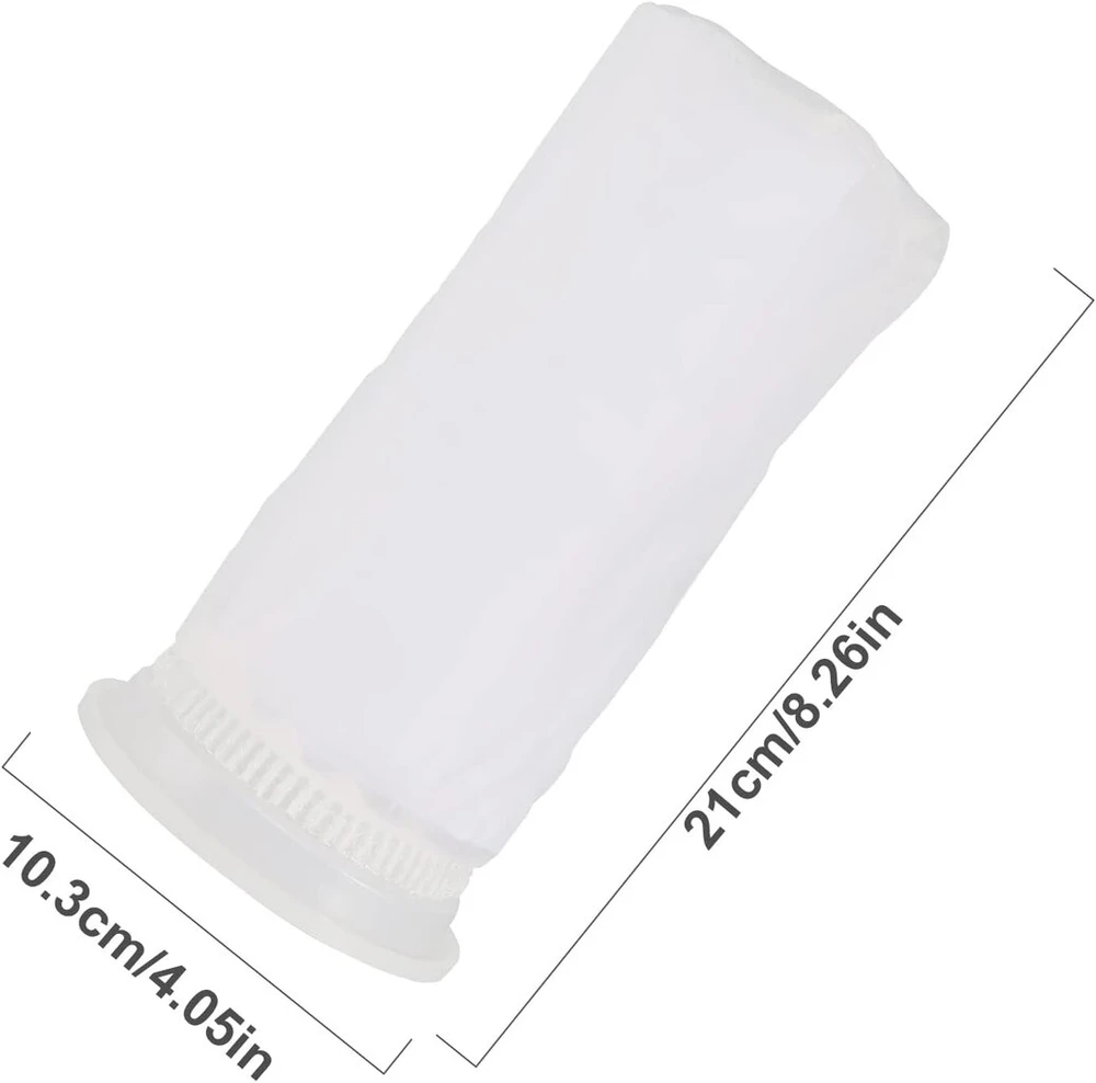 Ibc nailono filtras, ibc atsarginis nailono filtras, 2 vienetų ibc nailono filtras, ibc dangtelio filtras, nailono statinės ibc filtras, skirtas ibc lietaus vandens talpai, 10,5 x 20,5 cm