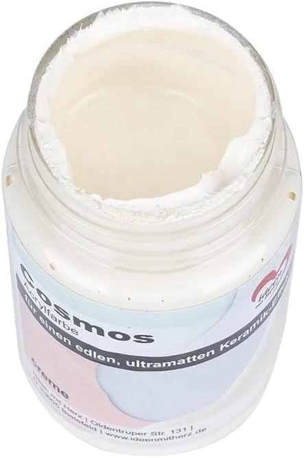 Idėjos su Širdimi Cosmos Akriliniai Dažai Ultra Matiniai Keraminis Efektas 90 ml (kremas)