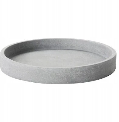 Ikea 4 vnt. boysenbar stovas - vidaus/lauko, šviesiai pilkas, 15 cm