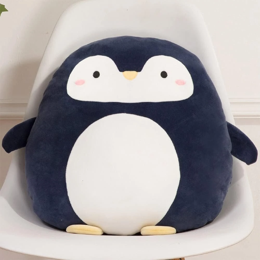 Ikea Oukeyi minkštas pliušinis pingvino pagalvės žaislas, miela anime mesti pagalvė, kimštas gyvūnas, lėlės žaislai