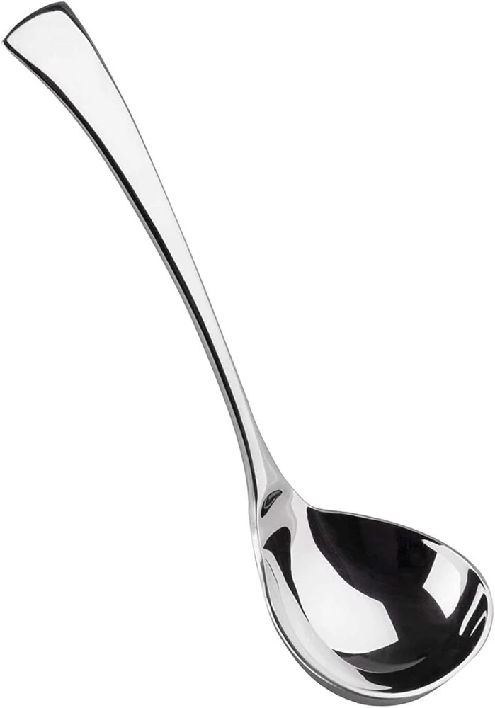 Imeea 19.5 cm nerūdijančio plieno sriubos šaukštas