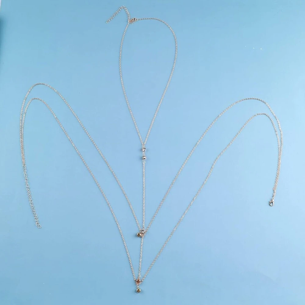 Inateannal boho grandinėlė su kalnų krištolu, auksinė cz bikini liemenėlės grandinėlė, krištolinė kryžminė kūno grandinėlė, vasaros paplūdimio bikini kūno grandinėlės papuošalai moterims ir mergaitėms, dovanos