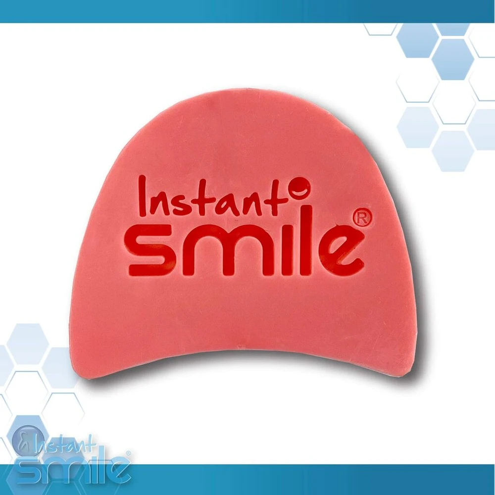 Dantų šepetėlis Instant Smile The Disk dantų protezų pamušalas, permodeliuojamas idealiam prigludimui