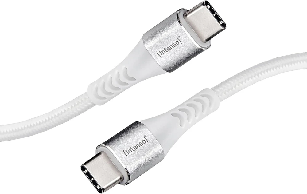Intenso C315c Usb-c į Usb-c kabelis, 1.5m, baltas