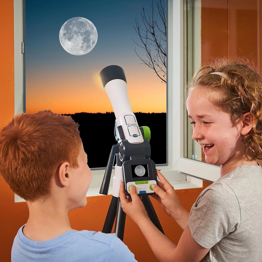 Mikroskopas Interaktyvus vaizdo teleskopas su Nasa turiniu