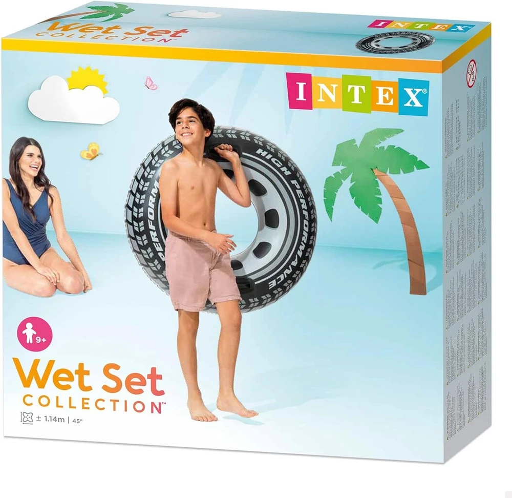Intex pripučiamas ratas "monster Truck" 114 cm