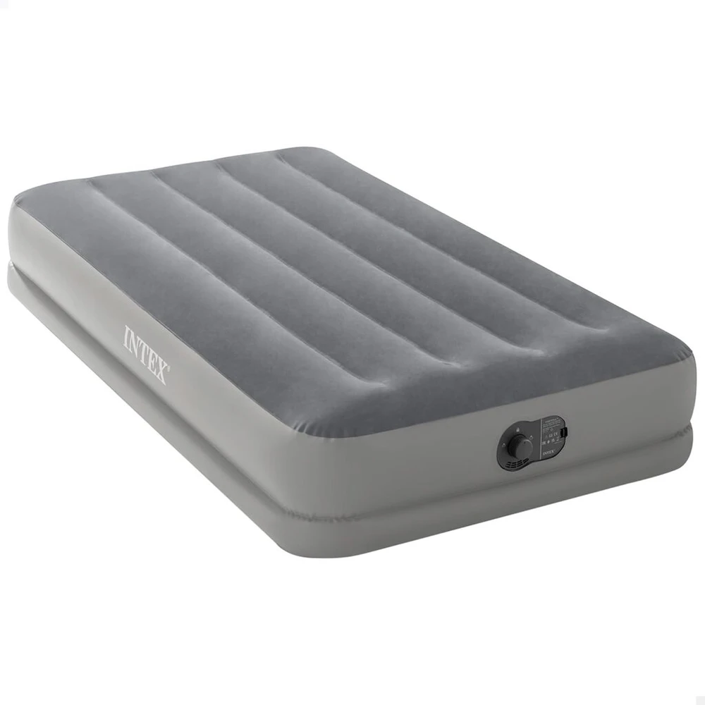 Intex Twin Dura-beam Prestige pripučiama lova su Fastfill Usb siurbliu, pripūstos lovos dydis: 99 cm x 191 cm x 30 cm (64112)