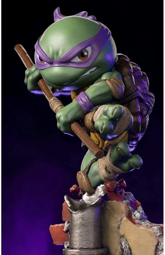 Iron Studios 84059 Tmnt Donatello Minico statulos, įvairiaspalvės, standartinės