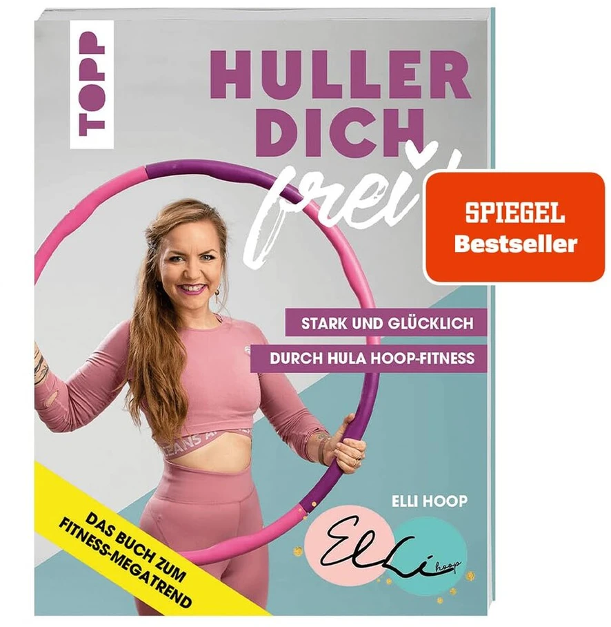 Vinilinė plokštelė Išlaisvink save! su elli hoop. stiprus ir laimingas per hula hoop treniruotes: treniruoja liemenį, nugarą, sėdmenis ir dubens dugną. pradedantiesiems ir pažengusiems, plius mitybos patarimai