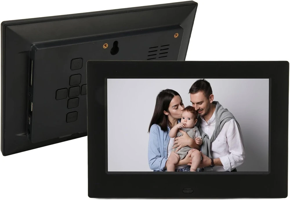 Objektyvas Išmanusis skaitmeninis Wifi nuotraukų rėmelis, 10.1 colio Ips Lcd jutiklinis ekranas, automatinis pasukimas, 16 Gb atmintis, momentinis dalijimasis akimirkomis per Frameo programėlę (es kištukas)
