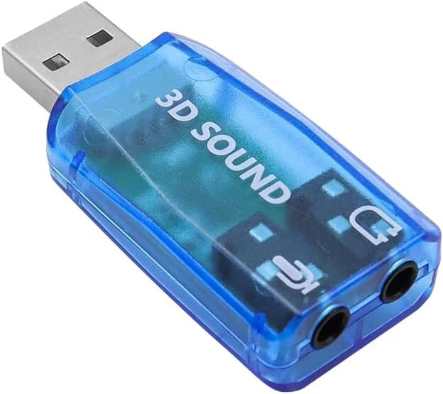 Išorinė Usb garso plokštė 4 vnt. su 7.1 kanalo garsu