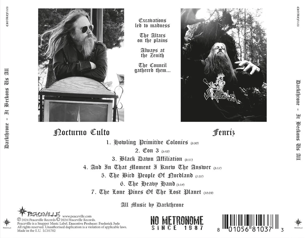 Vinilinė plokštelė It beckons us all (cd)
