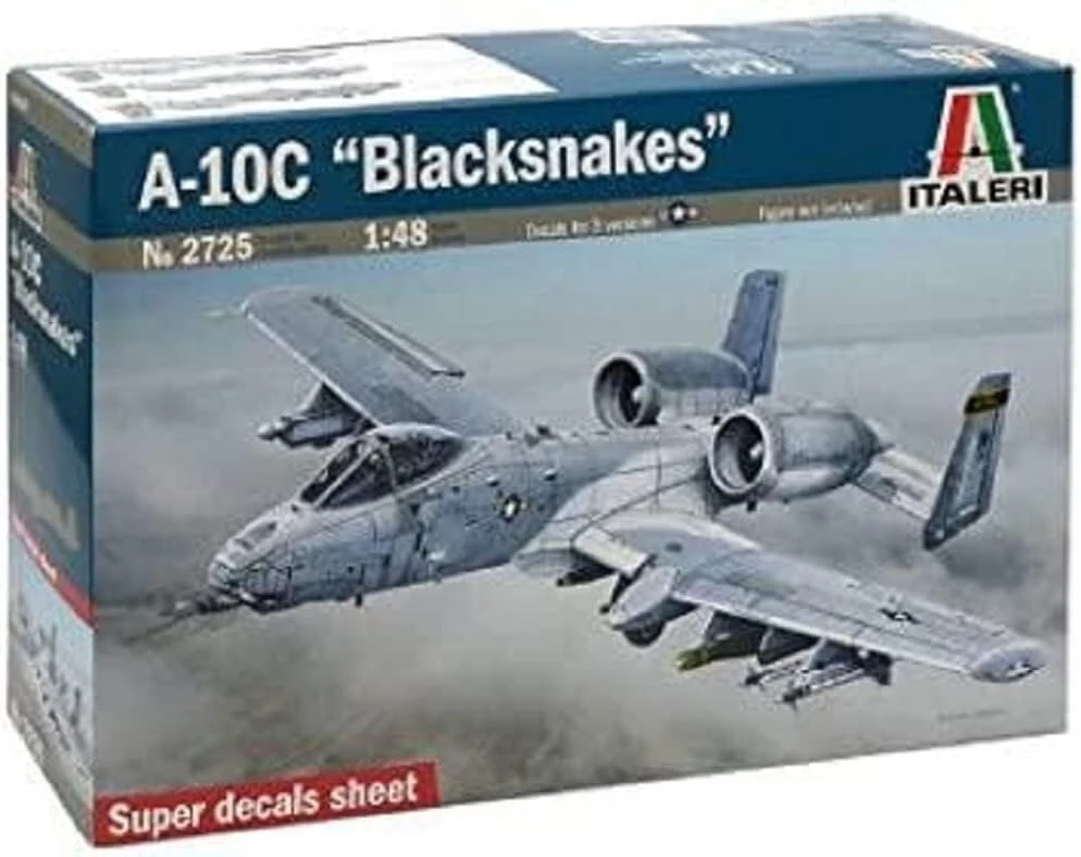 Italeri 510002725 A-10c Blacksnakes modelis lėktuvas 1:48