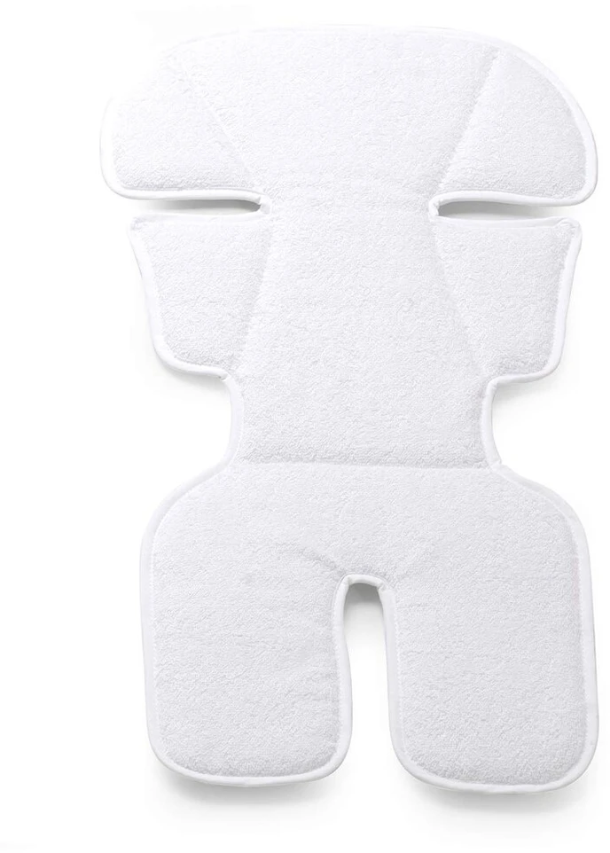 Italian Baby Terry vežimėlio įdėklas 050.0030 Doubleface Porches Universal Baltas