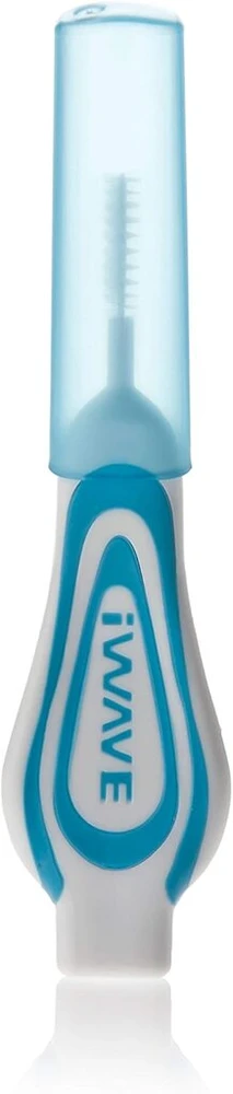 Dantų šepetėlis Iwave tarpdančių šepetėliai 0.6mm mėlyni - 5 šepetėliai