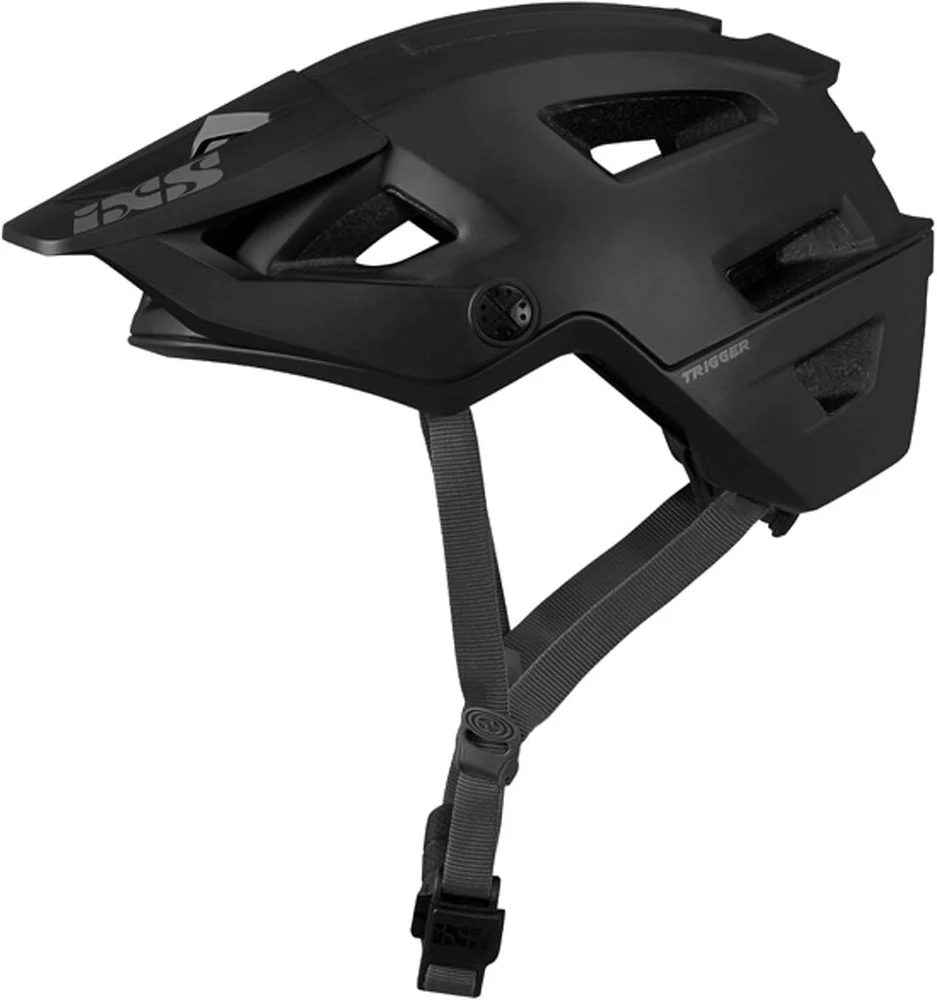 Ixs Trigger unisex am kalnų dviračio šalmas, juodas, sm (54–58 cm)