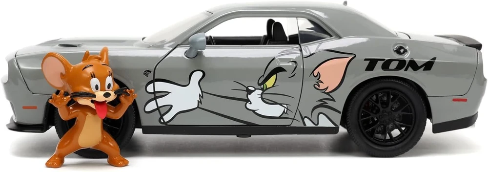 Jada Toys Tom & Jerry 2015 Dodge Challenger 1:24, 253255047