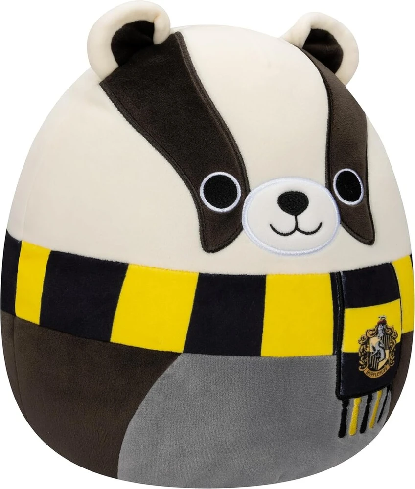 Jazwares Squishmallows Harry Potter Hufflepuff Badger 16" Jumbo pliušinis žaislas