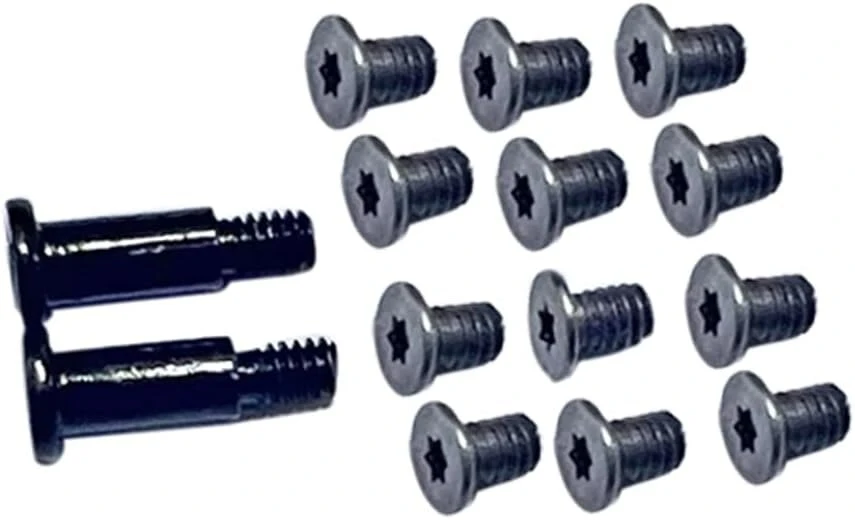 Jintai Suyitai 2 vnt. Accs tipo varžtai ir 12 vnt. apatinio dangtelio pakeitimas, skirtas Dell Xps 9343 9350 9360 7590 9550 9560 9570 Precision 5510 5520 5530 5540