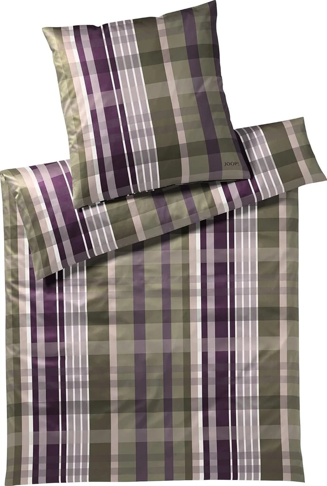 Joop! Checks 4098 ivy 04 patalynės komplektas 80 x 80 cm 155 x 220 cm