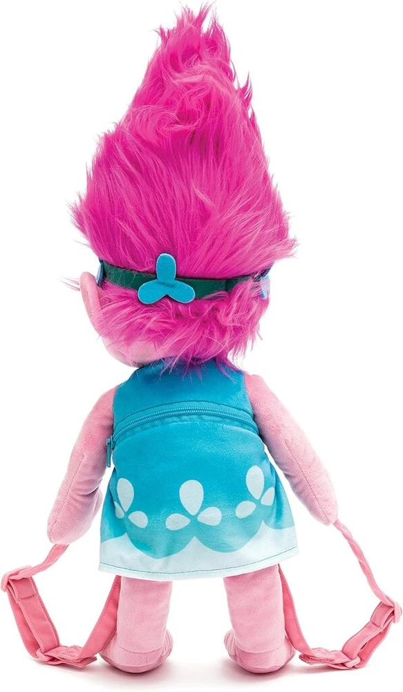 Joy Toy 67696 trolls poppy head pliušinė kuprinė