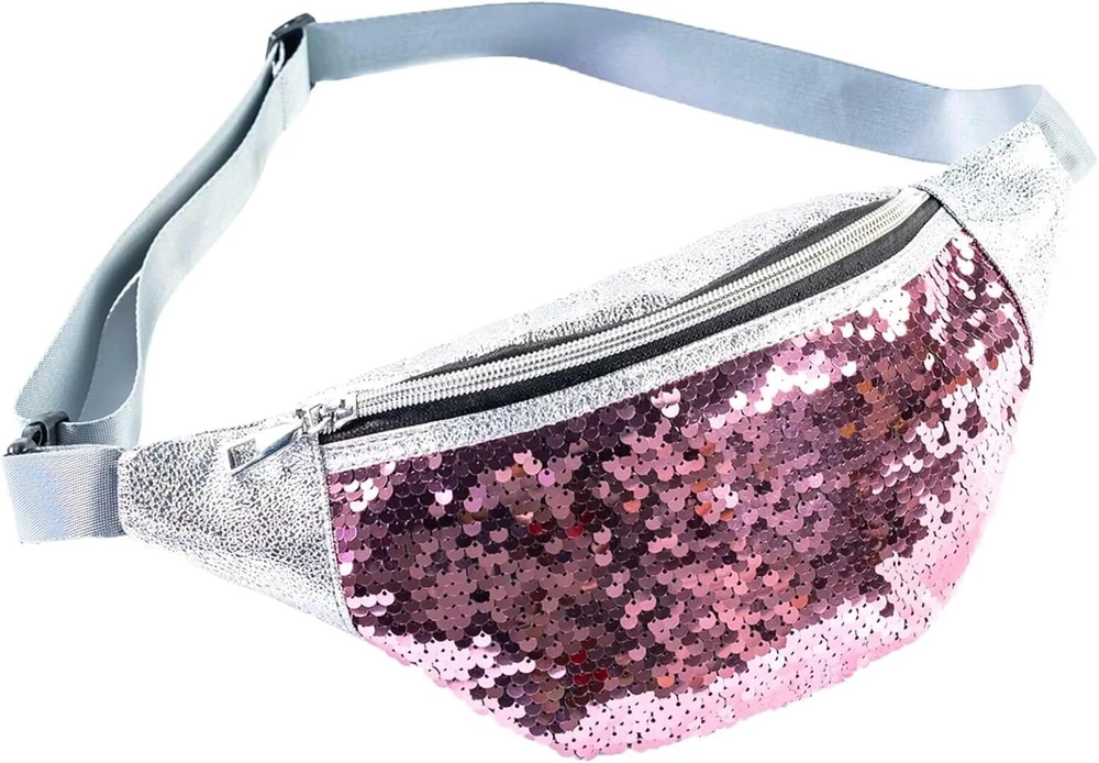 Juosmens krepšys moterims ir vyrams, sportinis vandeniui atsparus stilingas fanny pack unisex skirtas kelionėms lauke, žygiams, atostogoms, vakarėliams, festivaliams, raudonas