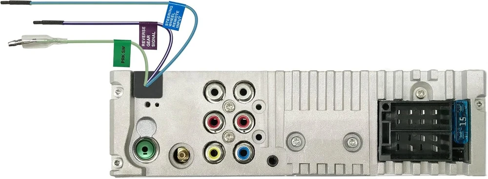 Automagnetola Jvc Automobilinis Usb radijas su Bluetooth ir 3 colių Tft spalvotu ekranu (atbulinės eigos kameros įvestis, Aux įvestis, Mp3, Wma, Flac, Dsp 4 x 45 W), Dab+/usb/bt, juodas